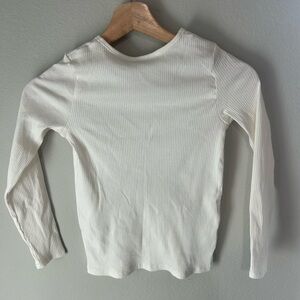 H&M Kids Long Sleeve Tee - Cream